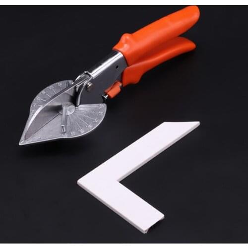 Multi- Angle Miter Shears Scissors PVC PE PPR Plastic Pipe Cutting Trim Cutter with SK5 Blade