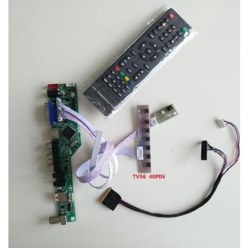 DIY for B116XW02 V1/B116XW02 V0 Controller board Panel 1366X768 Screen display HDMI VGA monitor LVDS LED 40PIN 11.6"