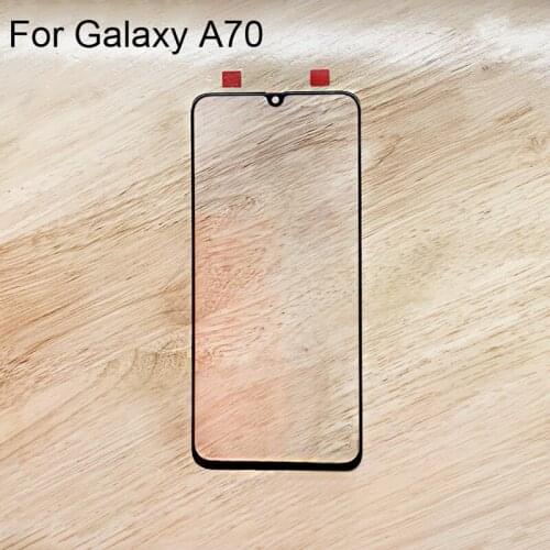 For Samsung Galaxy A70 Front Outer Glass Lens Touch Panel Screen For Samsung Galaxy A 70 LCD Touch Glass GalaxyA70 Repair Parts