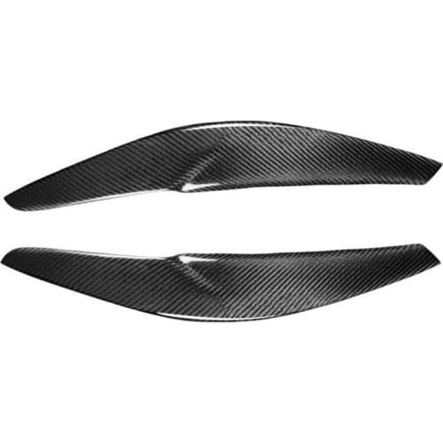 Fit For Toyota For Corolla 2013-2016 Car Carbon Fiber Headlight Eyelash Light Eyebrow Modification Car Accessories