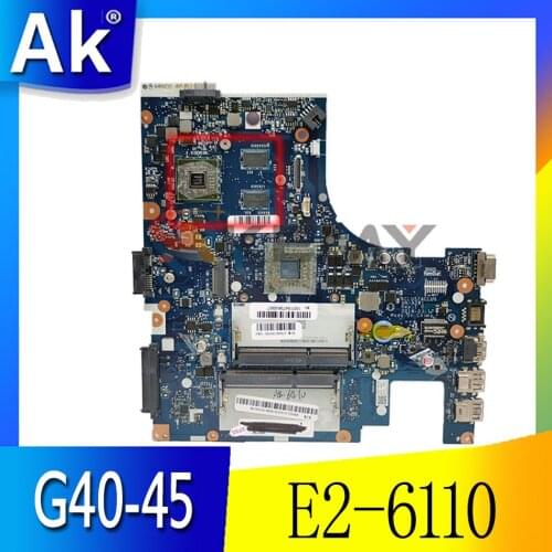 Applicable to G40-45 notebook motherboard E2-6110 E1-6010 number NM-A281