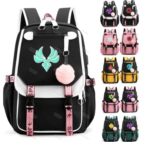 New The Umbrella Academy USB Backpack Women Men Teenager School Bag Women USB Travel Rucksack Large Mochila Escolar