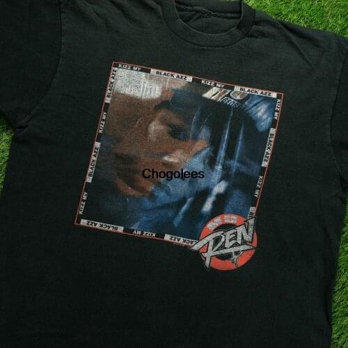 Vintage 1992 MC REN T Shirt (XXL) Kizz My Black Azz Tee 90s Hip Hop Rap N.W.A. Eazy E Dr. Dre Ice Cube Snoop