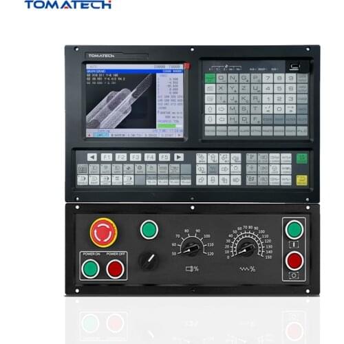 High Quality 8 Inch Display include Additional Operation Panel MPG TOMATECH 4 Axis Control System CNC Milling Controller