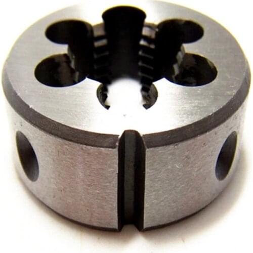 High Duty Pipe Thread Round Dies BSP 1/8 ，1/4 ，3/8 1/2 ，3/4 HSS High Speed Steel For Home Or Professional Right Hand Thread Die