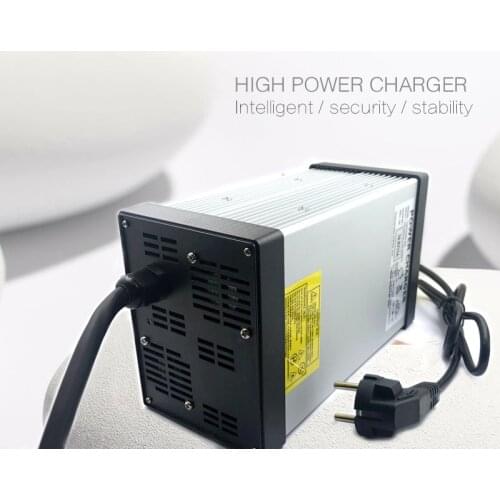 16S 67.2V 10A Lithium Battery Charger For 60V Li-ion Li ion Pack Lipo Electric Bike Scooter Quick for Electric Bicycle Motor