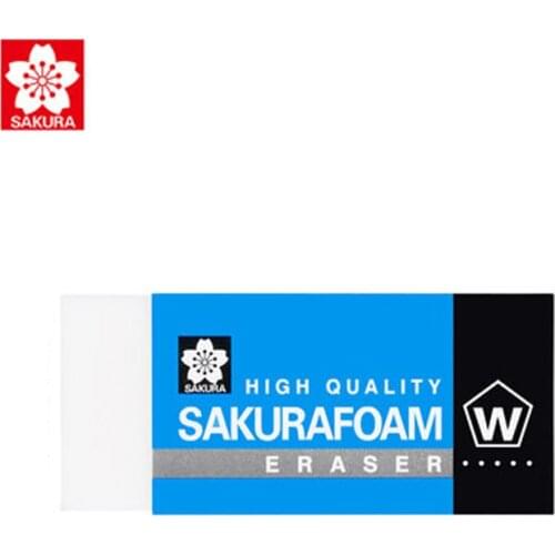 Sakura Eraser XRFW-100 High Polymer Clean Eraser Student Wipe Clean Without Leaving Highlights Sketch Art Eraser