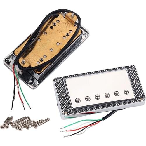 Electric Guitar Double Coil Humbucker Neck & Bridge Pickup DIY Accessories
