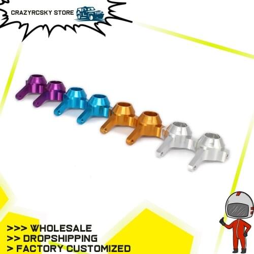 Aluminum steering hub carrier(l/r) knuckles rc 1/18 wltoys a959 a969 a979 k929 alloy Factory price stylish upgrade parts