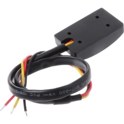 Car DIY Push Button Latching Turn ON OFF Switch LED Light DC12V/200mA 2.4W