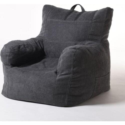 Croker Horse Lazy Sofa Bean Bag Covers Solid Single Chair Cover Without Filler/Inner Pouf Puff Soft Couch Tatami Living Room