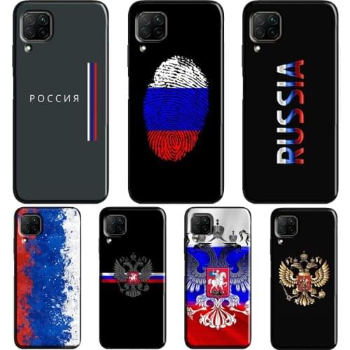 Russia Russian Flag Case For Huawei P20 Lite P40 P30 Pro Nova 5T P Smart Z 2019 2021 Honor 10 Lite 9X 8X Cover