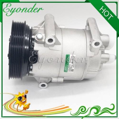 Air Conditioning Compressor AC A/C Cooling Pump PV6 CVC for RENAULT MEGANE SCENIC 8200050141 8200316164 8200470242 8200600110