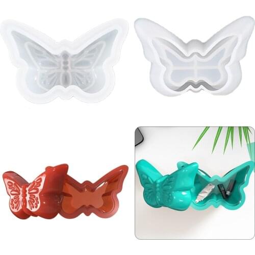 1set Butterfly Storage Box Silicone Mold For Handmade DIY Jewelry Storage Box Crystal Epoxy Resin Mould Making Home Decorations