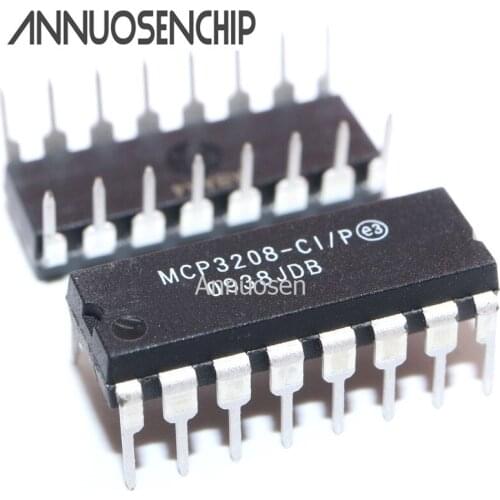 1PCS MCP3208-CI/P MCP3208 MCP3208 - CI / P DIP-16
