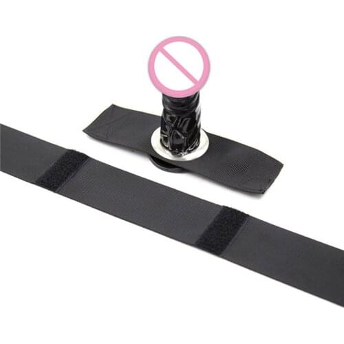 Nylon Chastity Pants Bondage Belt With Silicone Dildos Penis Anal Butt Plug In Adult Games,Sex Products Toys For Women And Men