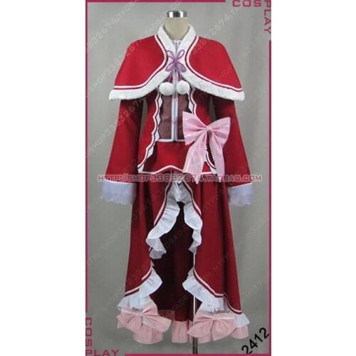 2016 New Style Re Life in a different world from zero Beatrice Cosplay Costumes Pink Lolita Gothic Halloween Dresses For Girl