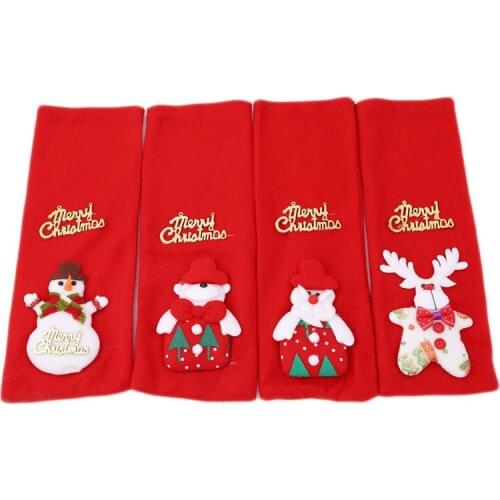 Popular Red Wine Bottle Cover Bags Decoration Home Party Santa Claus Christmas Packaging Christmas Merry Christmas Decoration