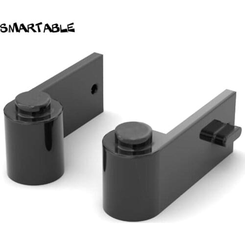 Smartable Door 1x3x1 Left +Door 1x3x1 Right Building Block MOC Part Toy For Kid Educational Compatible 3821+3822 City 50pcs/lot