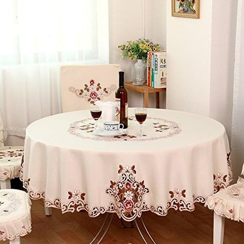 WINLIFE Satin Tablecloths On The Table