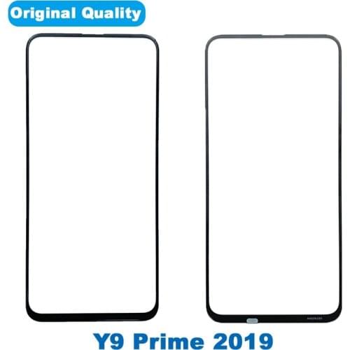 1PCS 6.59"For Huawei P Smart Z Replacement LCD Front Touch Screen Glass Outer Lens For Y9 Prime (2019) STK-L21 STK-L22 STK-LX3
