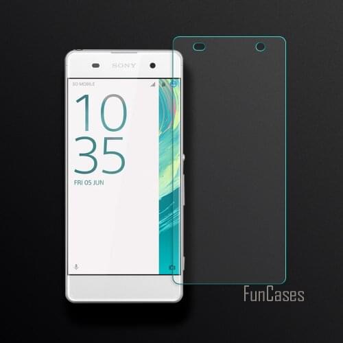 2.5D Curved Edge Screen For Sony Xperia XA Tempered Glass For Sony Xperia XA Screen Protector Front HD Film Anti-Scratch 0.26mm