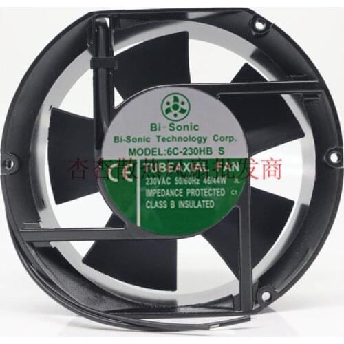 6C-230HBS Brand New Original Bi-sonic17251 AC230V Cooling Fan 6C-230HBT