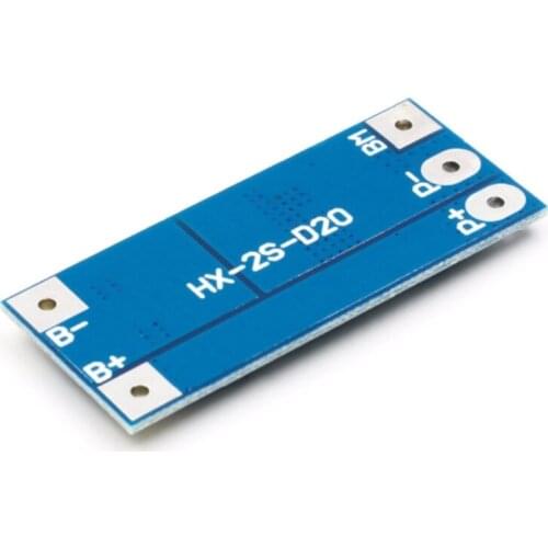 72XB Overcharge Over Discharge Protect 13A Working Current 2S 7.4V Lithium Battery Protection Board 8.4V