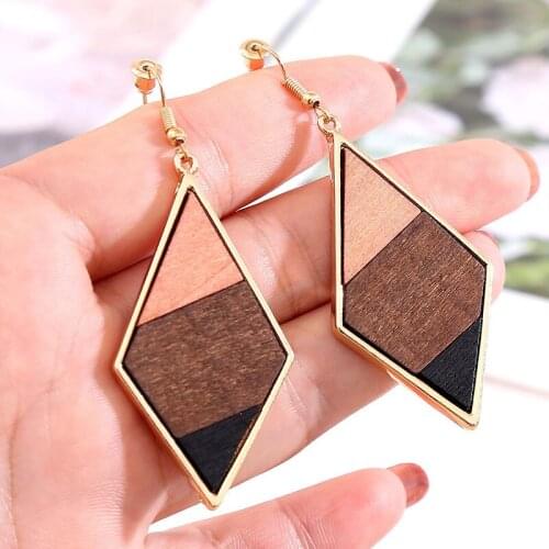 8Seasons Women's Gold Earrings