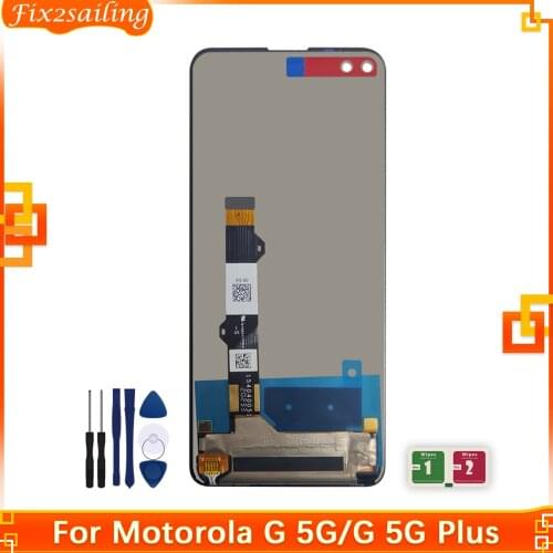AAA+For Motorola Moto G 5G Plus XT2075 XT2075-2 For Moto G 5G XT2113-3 LCD Display With Touch Screen Digitizer Assembl 100% Test