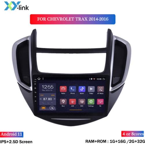 9 inch Android 8.1 Car Radio for chevrolet TRAX 2014-2016 GPS Navigation car multimedia player system with bluetooth no 2 din