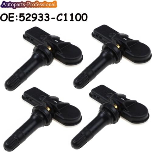 4 PCS Car Tire Pressure Monitor Sensor TPMS For Hyundai Creta IX25 Tucson I40 IX35 Sonata 2014-2018 Tucso 52933C1100 52933-C1100