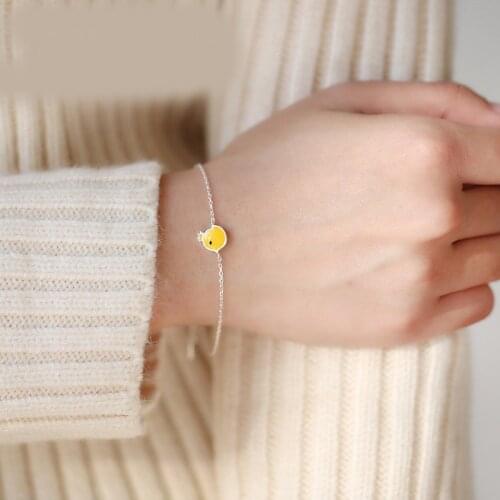 DreamySky 2018 Real Pure Silver Color Bird Bracelets For Women pulsera de plata Drop Shipping