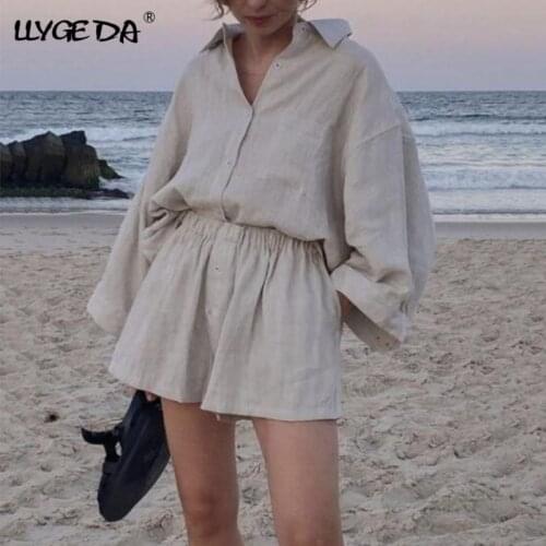 Женские льняные рубашки LLYGE China At AliExpress