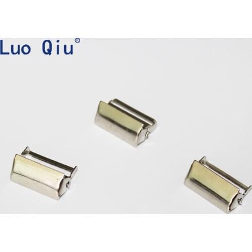 Belt buckle Metal silver Suspenders strap accessories Ribbon adjust buckle Regulate clamp koord stopper 300 pcs/pack 2.0cm