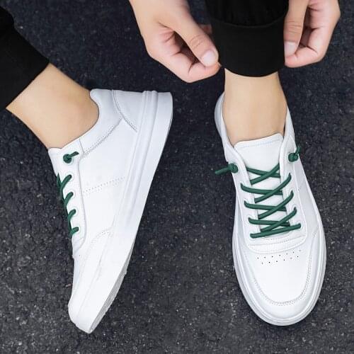 Mens Shoes Casual Men Sneakers Men Casual Shoes Man Summer Mens Leather Large Size Genuine Sport Loafers Spring 2020