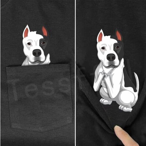 Tessffel NewFashion Newest Animal Dog Cat Pocket T-shirt Funny Harajuku 3DPrint Unisex Casual Cotton Tees Short sleeve Shirts N1