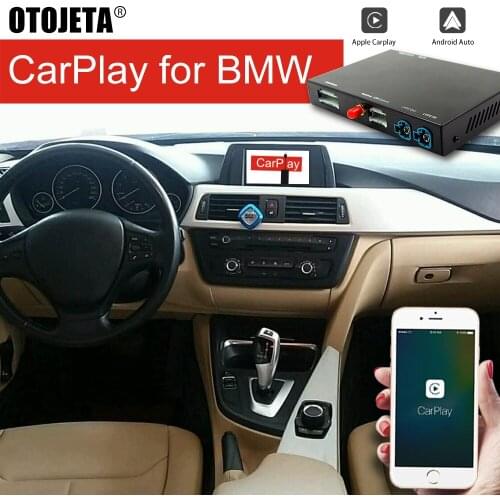 Car Upgrade Audio Video System Airplay Wireless Carplay Andriod Auto For BMW 316i 320i 325i 328i GPS Map NBT Interface Black