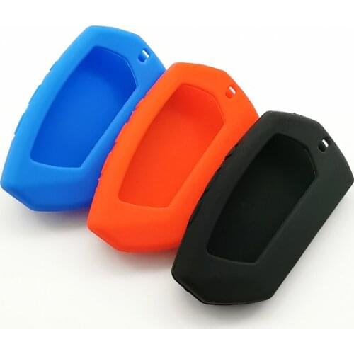 Popular Soft Silicone Key Case Cover for Pandora DXL4950 DXL DX-90BT DX-91 Two Way Car Key Anti-theft LCD Remote Control Fob