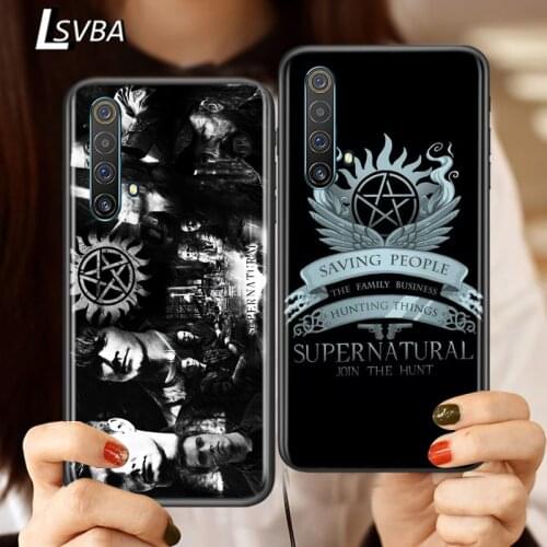 Silicone Cover Supernatural TV Show For Realme V15 X50 X7 X3 Superzoom Q2 C11 C3 7 7i 6s 6 5 Global Pro 5G Phone Case