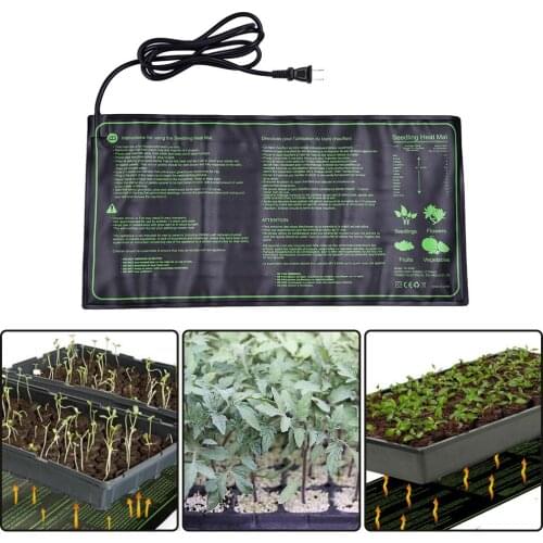 20.75x10 Inch 18W Seedling Heating Pad Plant Seed Germination Propagation Clone Starter Pad Garden Supplies US/UK/EU Plug