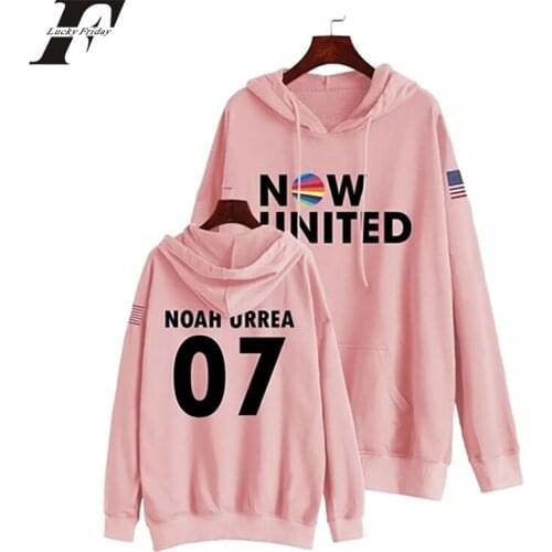 2020 Now United Hoodie Sweatshirts United Noah Urrea 07 Pullover Unisex Harajuku Tracksuit Streetwear Fashion Usa Men Women Full