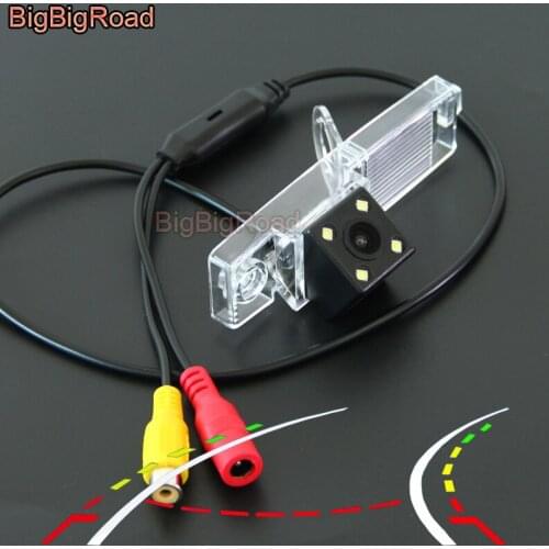 BigBigRoad Car Intelligent Dynamic Tracks Rear View CCD Camera For Lexus RX 300 RX300 1998 -2003 GS300 GS350 GS430 GS460 GS450h