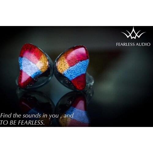 Fearless Audio S8Z 8BA Knowles Sonion Drivers HiFi In-Ear Earphones Monitor with 0.78mm Detachable Cable Customized Earbuds
