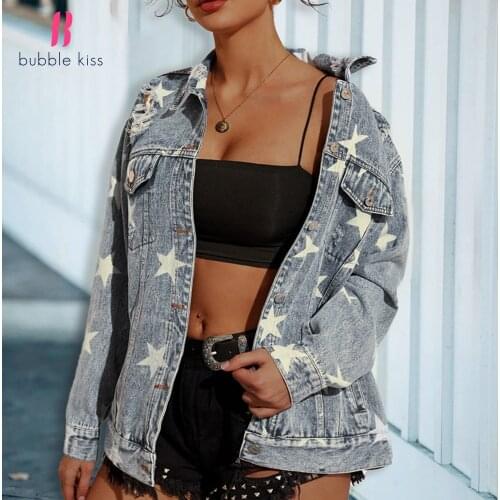 BubbleKiss Women's Oversized Jackets