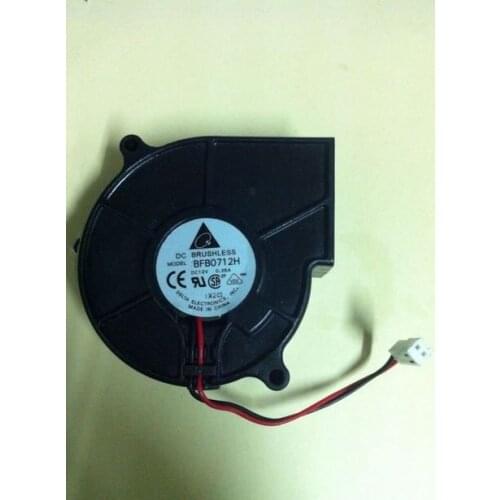 Delta BFB0712L 7530 turbo centrifugal blower fan dual ball bearing fan DC 12V 75*75*30mm 2wire