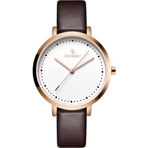 Senors Womans Watch Fashion Simple Quartz Wristwatches Sport Leather Band Casual Lady Watches Women Reloj Mujer Dress Gift