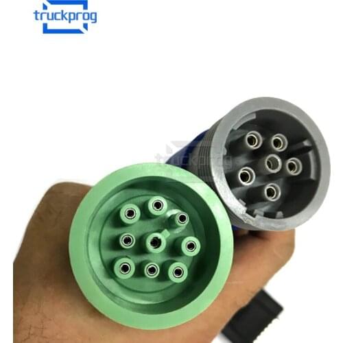 Truck Diagnostic Cable PN 405048 for USB Link 125032 Diesel Trucks 6 and 9 Pin Y Adapter Connect Cable
