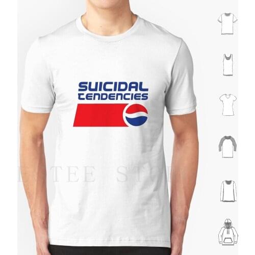 Suicidal Tendencies T Shirt DIY Big Size 100% Cotton Hardcore Alternative Extreme