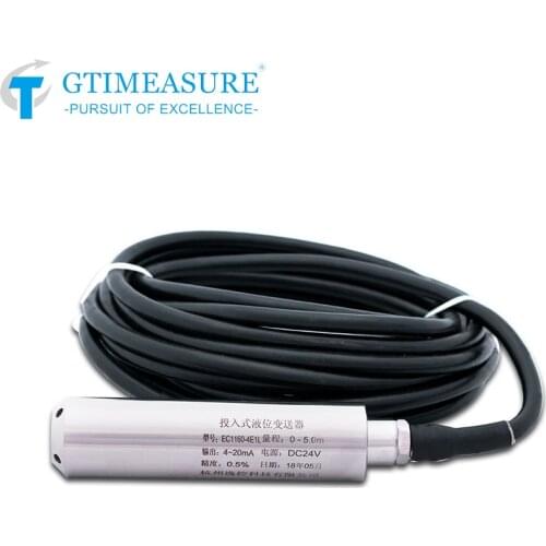 Tank Level Indicator Input Probe Water Fuel Liquid Level Sensor Detector SS304 4-20ma 0-150 Meters